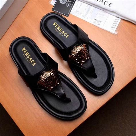 versace sandals mens|versace men's tracksuit alternatives.